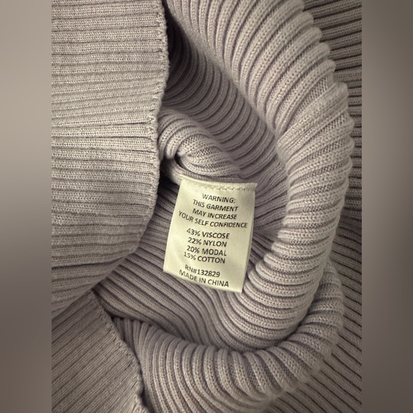 REVOLVE SONG OF STYLE Lila Knit Sweater. Lilac. Size S. - Picture 9 of 10